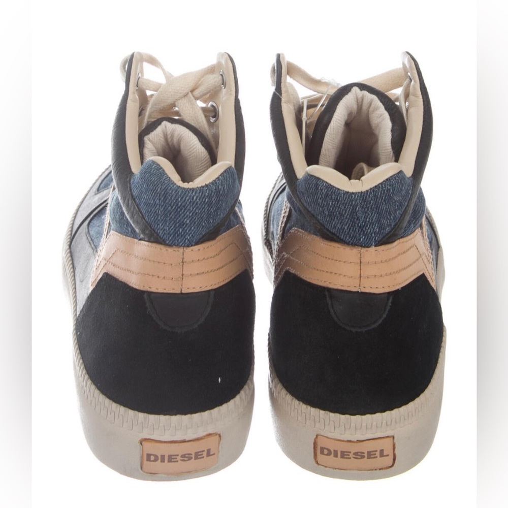 Like New Diesel High Top Sneakers - Picture 4 of 5